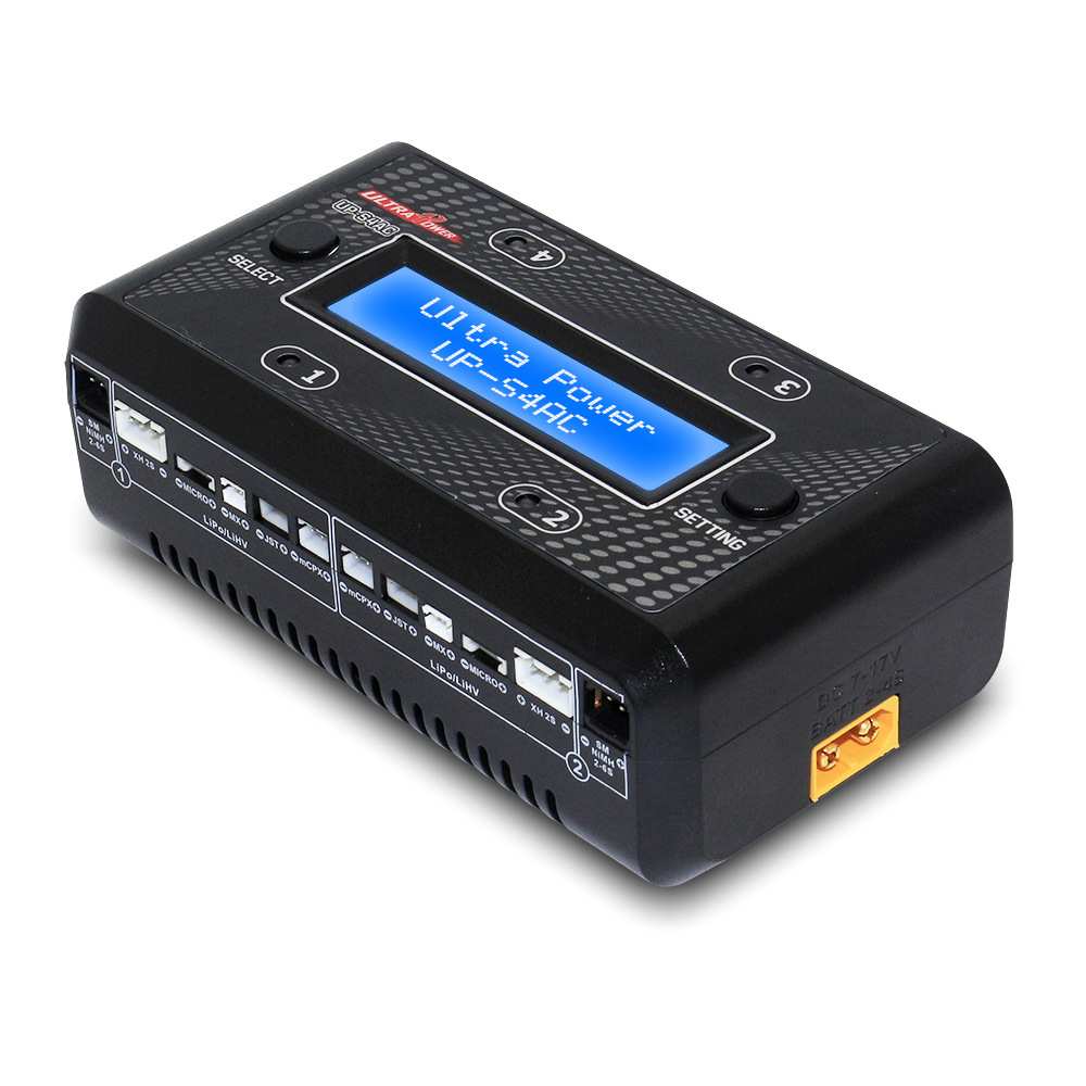 UP-S4AC 4通道1S，2S电池充电器 内置电源
