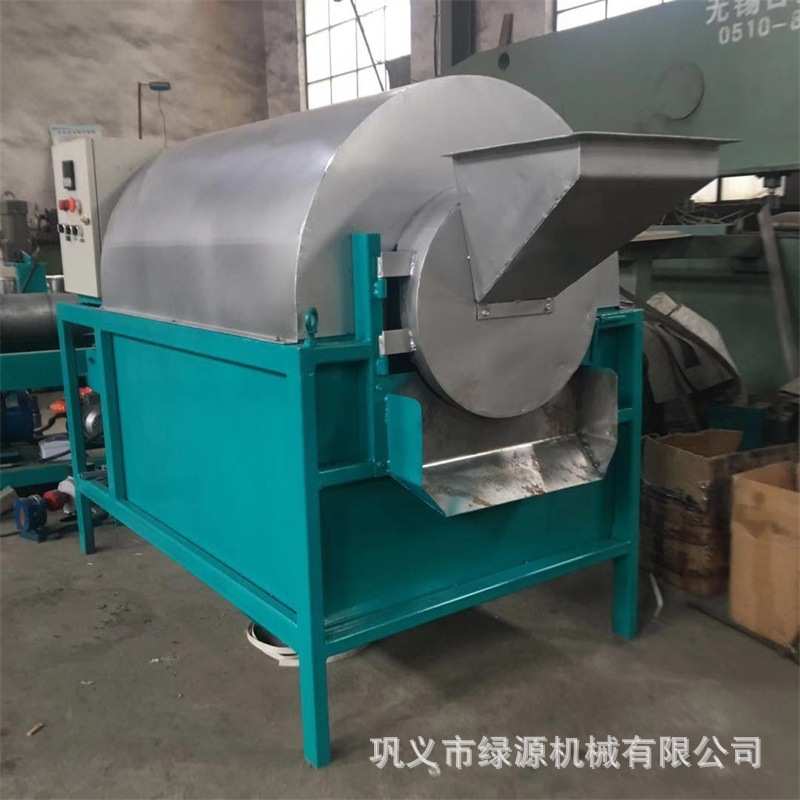 不锈钢电加热炒货机 滚筒式自动翻转炒瓜子机 芝麻核桃炒锅