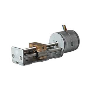 专业生产微型步进滑台电机 45MM行程精密步进电机12V直线运动滑轨