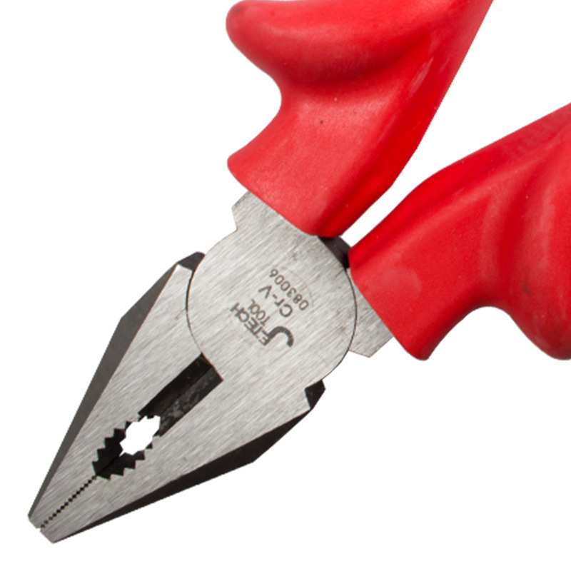 捷科ITP-6高压绝缘钢丝钳电工钳老虎钳子平口钳剪钢丝铬钒钢6英寸