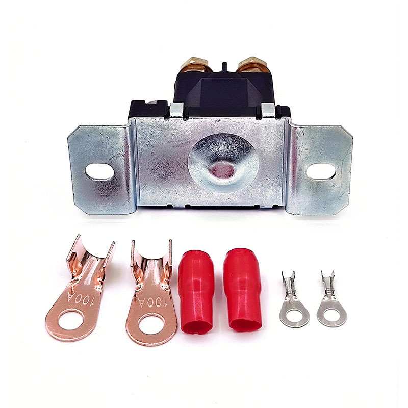 接线柱汽车启动继电器500a24v房车改装大电流电源开关直流接触器