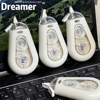 【下单立减50】修正带大容量涂改不卡贴静音按动高颜值学生专用WZ