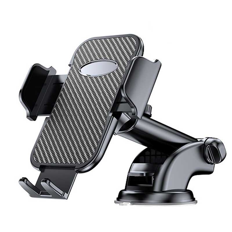 跨境爆款车载出风口手机支架汽车仪表台多功能重力可旋转手机支架