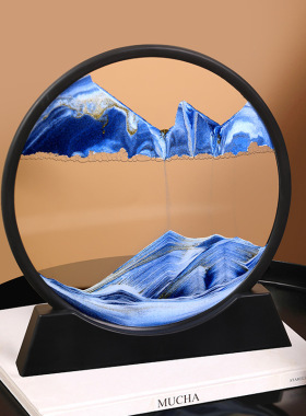 流沙画摆件创意沙漏家居饰品客厅电视柜酒柜装饰品办公桌办公室