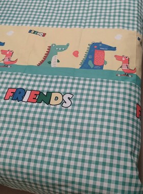 山东纯棉老粗布床单加厚帆布榻榻米大炕单单件三件套可定做大床单