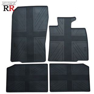 适用于右舵宝马迷你countryman专用脚垫mini R60橡胶右驾地垫防水