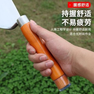 23年新款雷义砖刀小产瓦工泥工贴瓷砖刀不锈钢一体皿子大灰刀皿刀