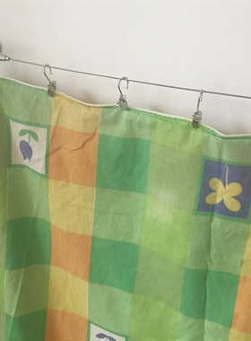 家用钢丝绳窗帘架轨道挂道线铁铁皮丝可调节伸缩隔断线定制米