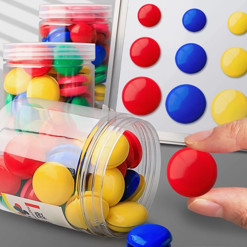 新疆西藏包邮圆形彩色磁粒黑板贴小磁扣强磁白板磁铁吸铁石吸磁贴,文具电教/文化用品/商务用品,磁性贴,淘宝优惠券,粉丝福利购,淘宝优惠卷