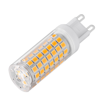 G9灯珠led 220V插脚灯泡9W11W水晶灯光源g9扁脚节能灯泡110V变光