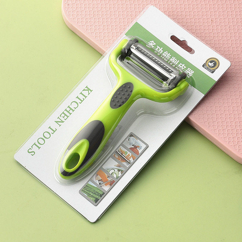 多功能蔬果刨丝器不锈钢削皮刀厨房专用土豆胡萝卜去皮神器