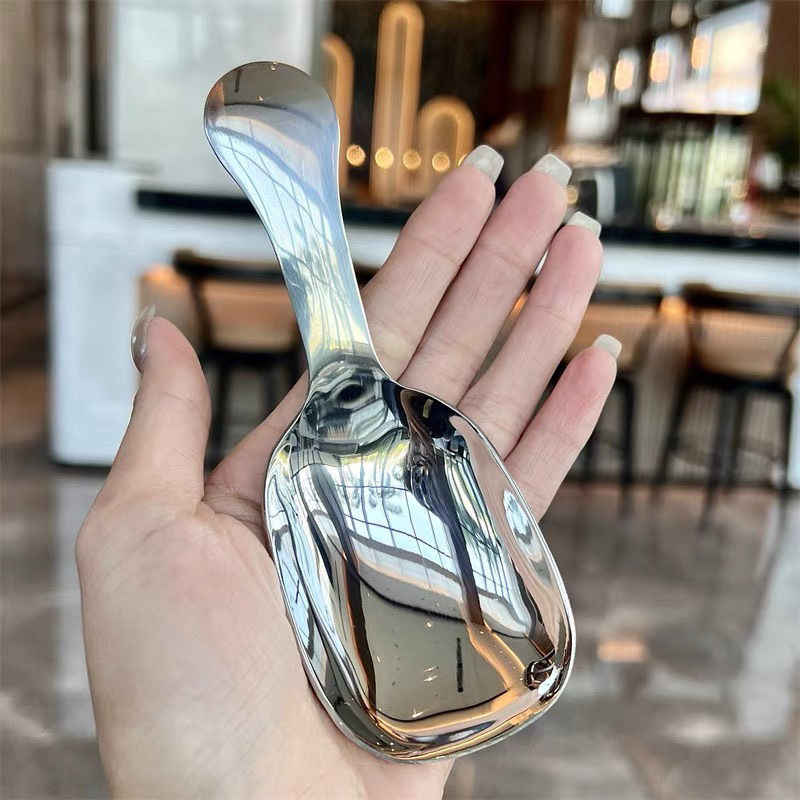 短柄咖啡量勺316不锈钢加厚加深小勺子分茶勺茶叶茶匙铲挖勺汤勺,餐饮具,咖啡勺,淘宝优惠券,粉丝福利购,淘宝优惠卷