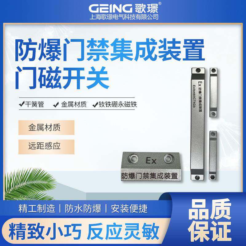 GEING/歌璟 厂家直销 防爆门磁探测器 磁控接近开关 磁控感应元件