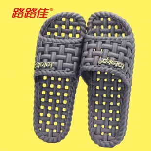 涼拖鞋 防滑漏水夏天浴室室內(nèi)家居鏤空衛(wèi)生間男女款 路路佳洗澡拖鞋
