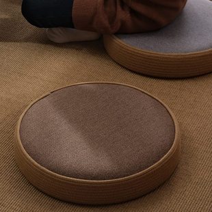 蒲团坐垫拜禅修垫圆形垫佛打坐上客厅跪榻榻米垫子 地家用阳台日式