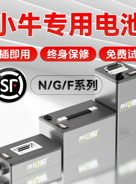 小牛锂电池48V60VN1S电动车直上GO/FO/U+B/nqi/G2/F2/u1/增程电瓶