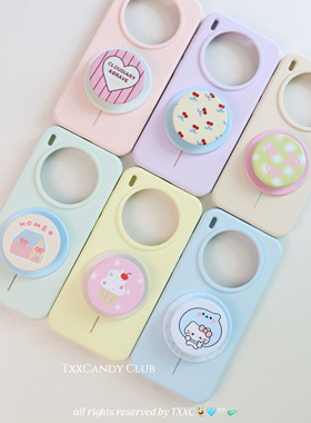 TXXC·官方同款磁吸淡紫色磁吸X300pro糯感液态硅胶菲林支架ins风防摔无线充电Findx9小众x200s不发黄手机壳