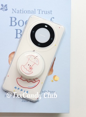 TXXC·【磁吸线条表情蝴蝶结】适用华为pura 70pro+手机壳双层带支架mate60亮面全包p70pro/60pro女 韩风防摔