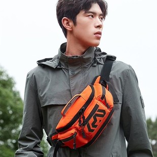德国腰包摩托车骑行男款斜跨防水大容量登山户外旅行X徒步战术胸