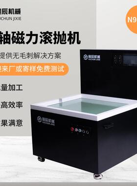 供应平面抛光机（PLC控制）磁力抛光机N9511X双轴磁力滚抛机