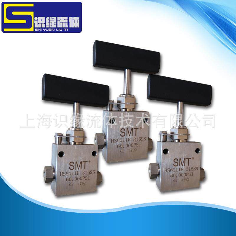 识缘供应高压不锈钢手动针阀150MPA高压螺纹式直角针阀