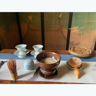 点茶器具p分茶勺十二茶先生胡员外葫芦瓢舀勺子茶百 宋代茶壶中式