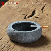 欧式 饰 陶瓷大号烟灰缸办公客厅灭烟器防风民宿装