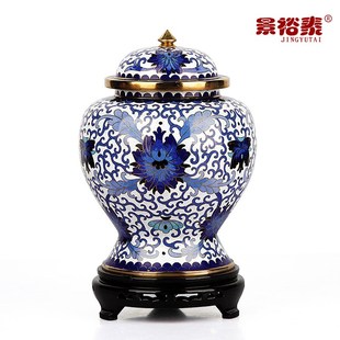 寸将军罐北京特色工艺铜胎掐丝将军罐家居送老外事小礼品