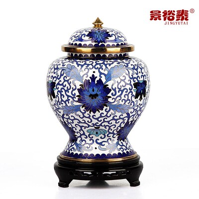 寸将军罐北京特色工艺铜胎掐丝将军罐家居送老外事小礼品