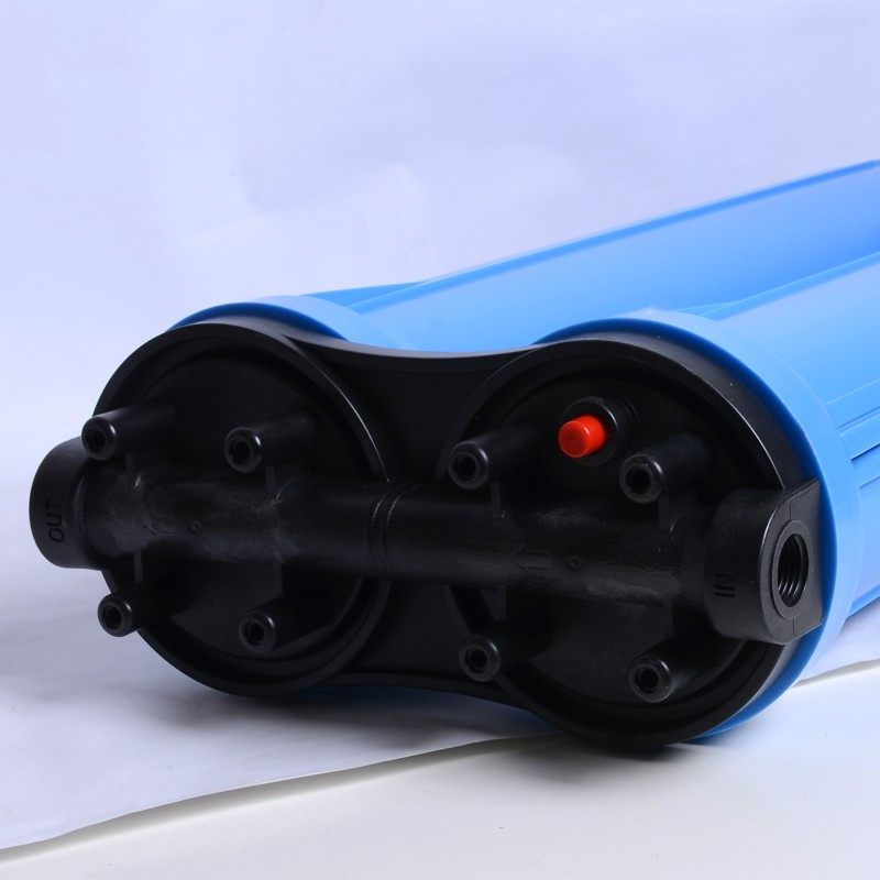 2寸蓝瓶分分口前置蓝色筒商用净水器售水机连体瓶