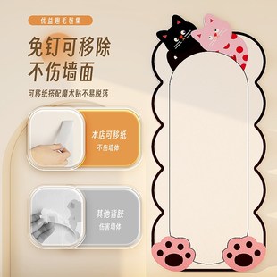 多巴胺照片墙背景板毛毡板相片展示墙毛毡墙软木板墙面装饰创意相