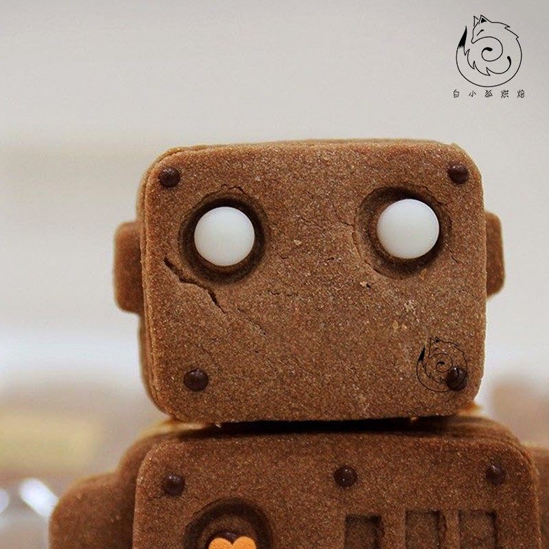白小狐烘焙爱器人夹心饼干模具创意手工D立体卡通按压式印模,厨房/烹饪用具,烘焙模具,淘宝优惠券,粉丝福利购,淘宝优惠卷