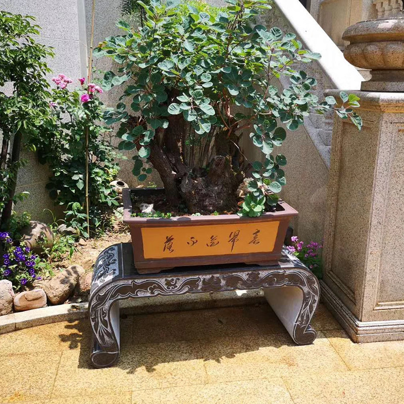 仿古庭院石架石雕盆景台石头底座石桌石石条案青石供桌,家居饰品,石雕,淘宝优惠券,粉丝福利购,淘宝优惠卷