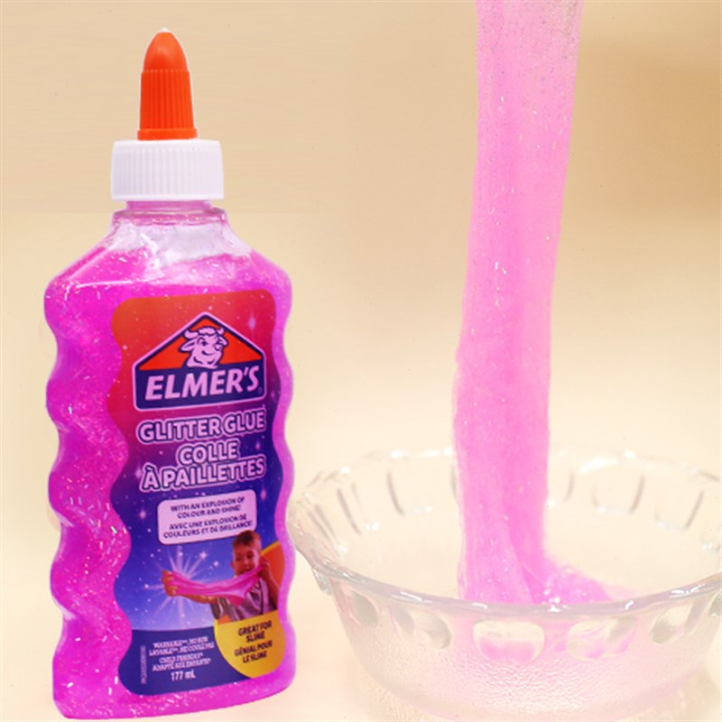 艾默思Elmers史莱姆牛头胶水进I口彩泥轻粘土宝宝魔法胶水套