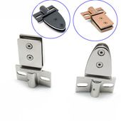 房门天地夹浴室玻璃门上下转轴夹子玫瑰黑色亮光