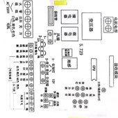 控制板电路板宏创威安一快威捷板通用控制板