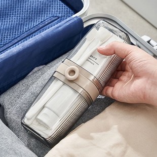 便携式 储物旅行漱口杯刷牙杯p牙具轻奢收纳套装 家用洗漱牙膏牙刷