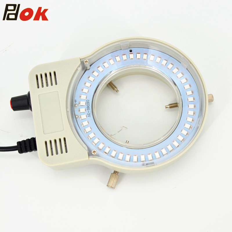 PDOK显微镜LED环形光源OK5视觉光源荧灯光 紫光 红光 蓝光 橙光