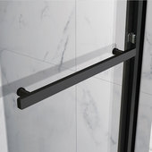 极窄一字形房浴室玻璃移门洗澡间干湿分离整体