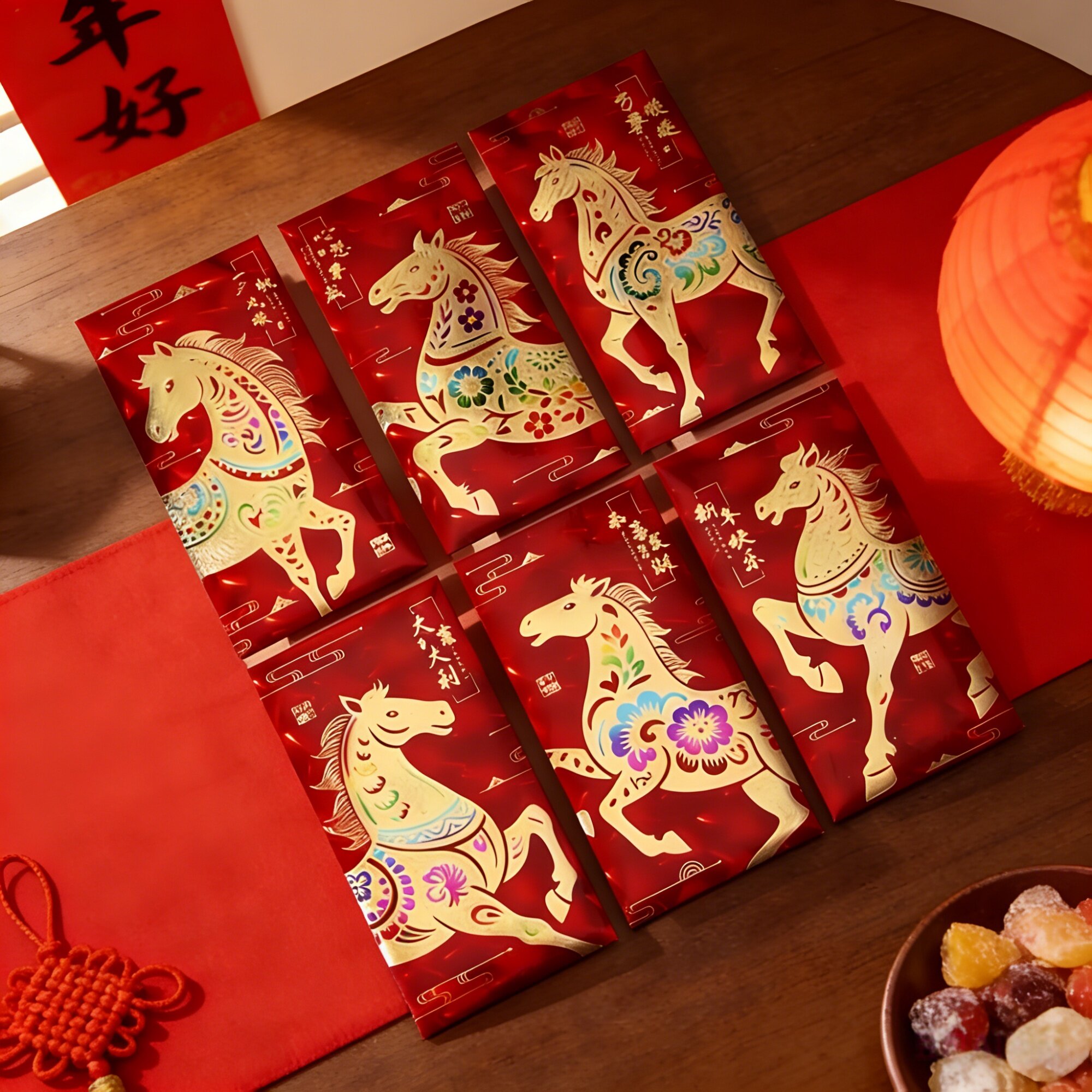 2026马年红包高档创意3D猫眼炫闪利是封春节过新年压岁利是红包袋