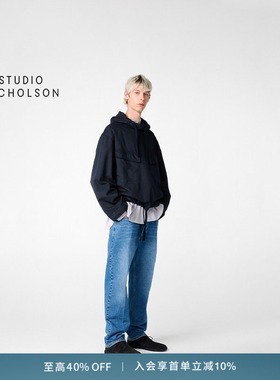 【AARON LEVINE联名】STUDIO NICHOLSON KIRBY男士工装套头衫外套
