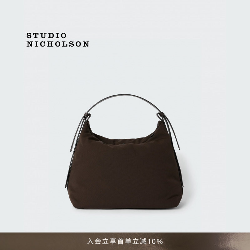 STUDIO NICHOLSON TRANSIT尼龙轻便背提包图片