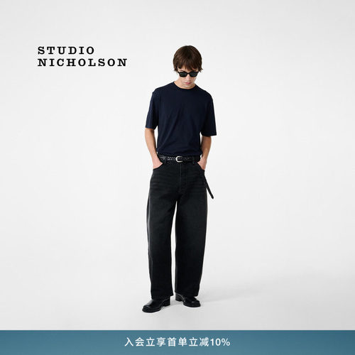 【经典款】STUDIO NICHOLSON男士BRIC短袖T恤