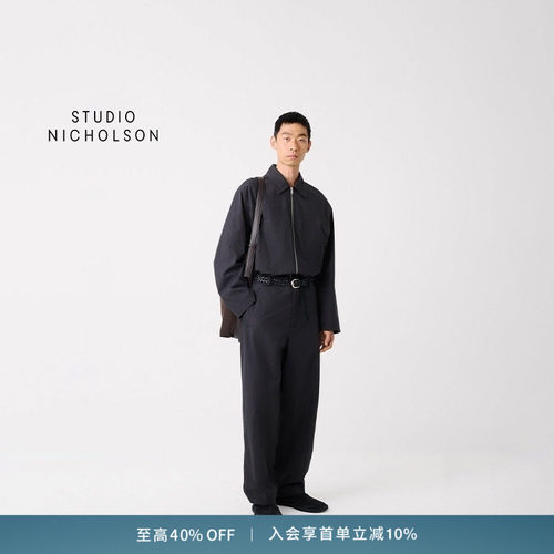 【奢享特惠】STUDIO NICHOLSON MURA男士裤子