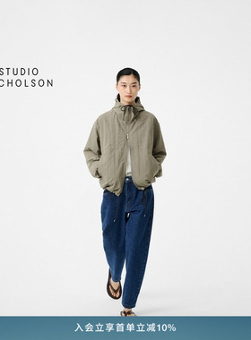 【春夏新品】STUDIO NICHOLSON女士MESA轻薄连帽夹克