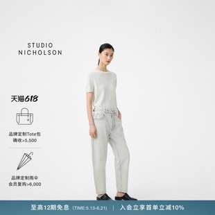 【春夏新品】STUDIO NICHOLSON女士SEREN短袖上衣T恤