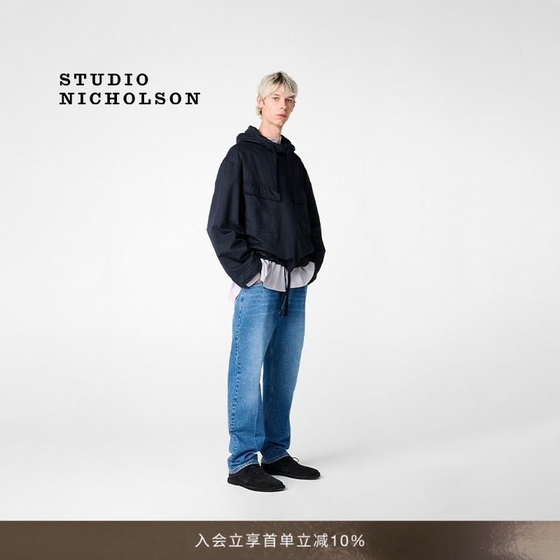 【AARON LEVINE联名】STUDIO NICHOLSON KIRBY男士工装套头衫外套图片