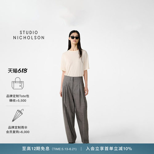 【经典甄选】STUDIO NICHOLSON女士ROND短袖T恤