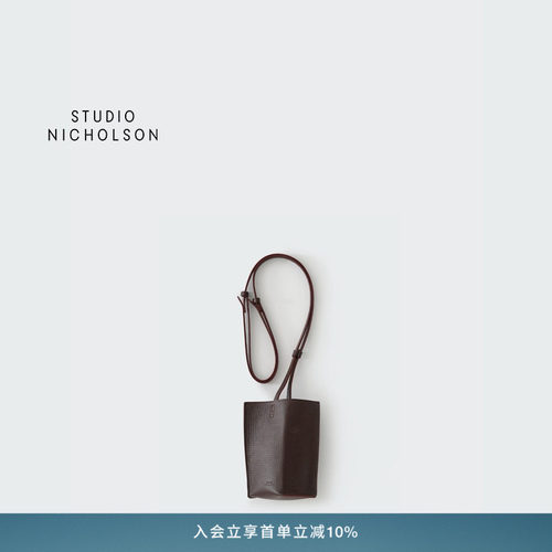 [中国限定]STUDIO NICHOLSON26春季新品CARTMEL零钱包小方包
