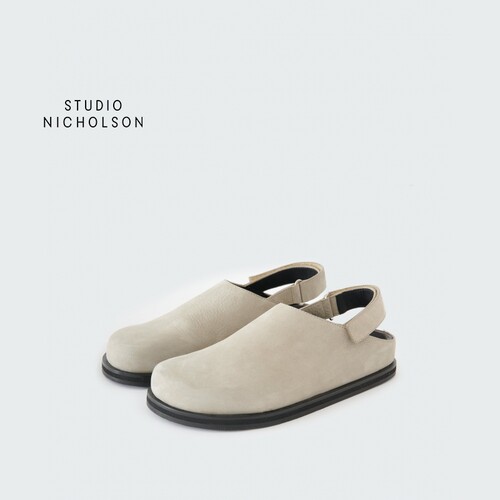 【官方正品】STUDIO NICHOLSON男士HARDNING露跟凉鞋拖鞋